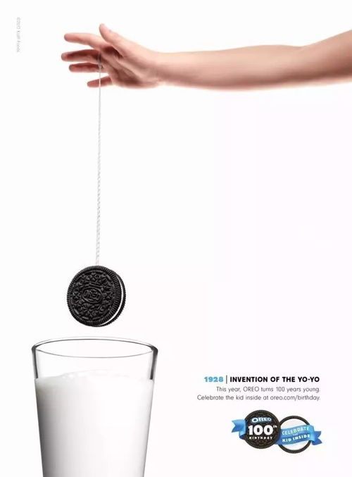 生活多奇妙,看看奧利奧的海報(bào)就知道